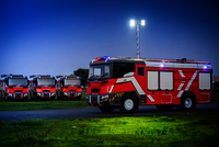 Fire Truck Tender - Color: Red