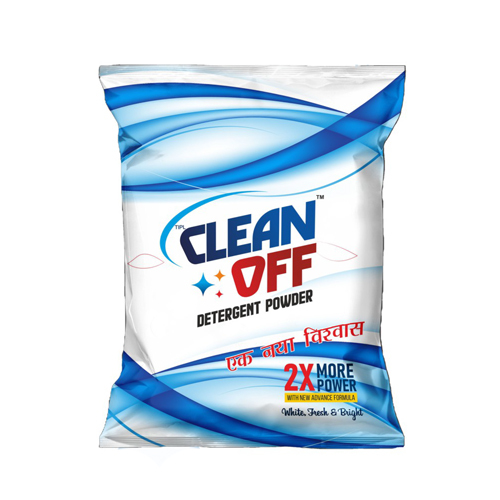 1Kg Clean Off 2X Detergent Powder - Color: Blue