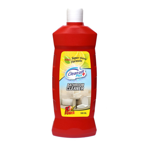 500Ml Clean Off Plus Bathroom Cleaner - Color: Red