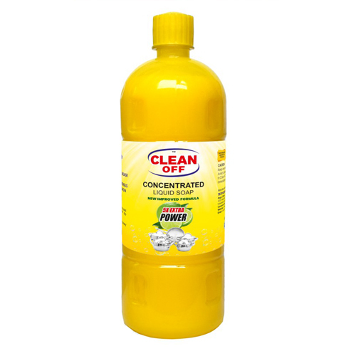 Clean Off Concentarted Liquid Soap - Color: Yellow