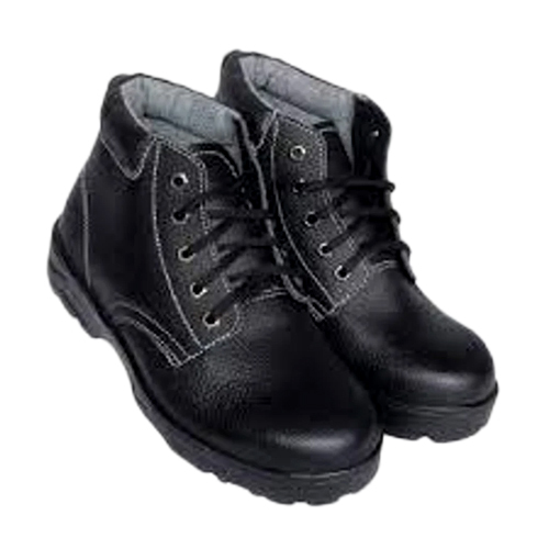 Steel Toe Safety Shoes - Color: Black