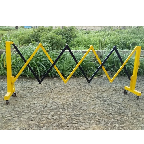 Road Barricade Stand - Color: Black & Yellow
