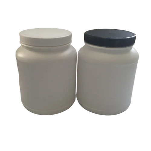 Hdpe Ayurvedic Powder Jar - Color: Different Available
