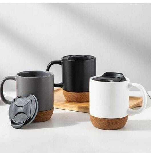 Ceramic Cork Mug - Color: Various Available