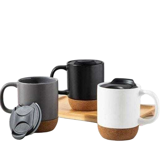 Ceramic Cork Mug - Color: Various Available