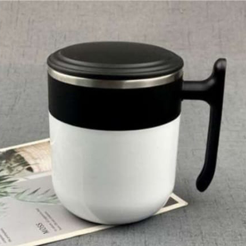 Steel Coffee Mug With Lid - Color: Various Available