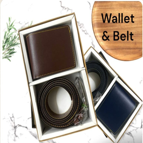 Wallet Belt Combo Set - Color: Various Available