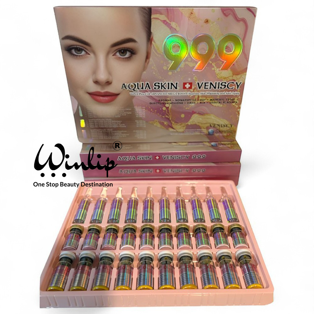 Aqua Skin Veniscy 999 Premium Glutathione Brightening With Anti-Aging Therapy