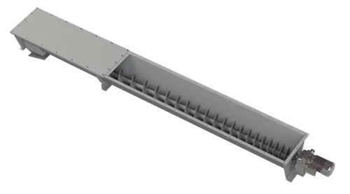 100 Kg Stainless Steel Cement Screw Conveyor