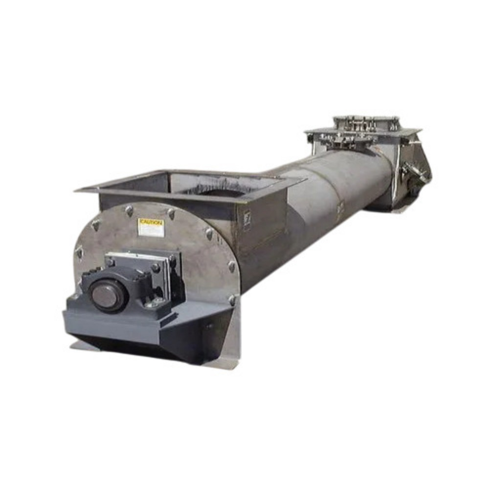 Shaftless Screw Conveyor For Sludge And Wet Material - Features: Rust Proof