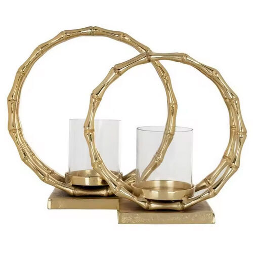 Indian Export Quality Modern Metal Candle Stand for Table Decor Metal Candle Holders for Worldwide Export