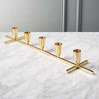 New Collection Stainless Steel Candle Stand for Wedding and Festival Decoration Candle Holder from Indian Supplier