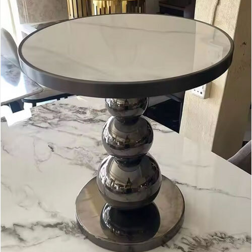 New Collection Stainless Steel Side Table Black Pvd Coating Coffee Side Table Available At Affordable Price - Assembly: No Assembly Required