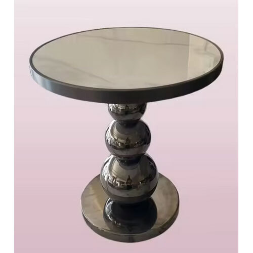New Collection Stainless Steel Side Table Black PVD Coating Coffee Side Table Available at Affordable Price