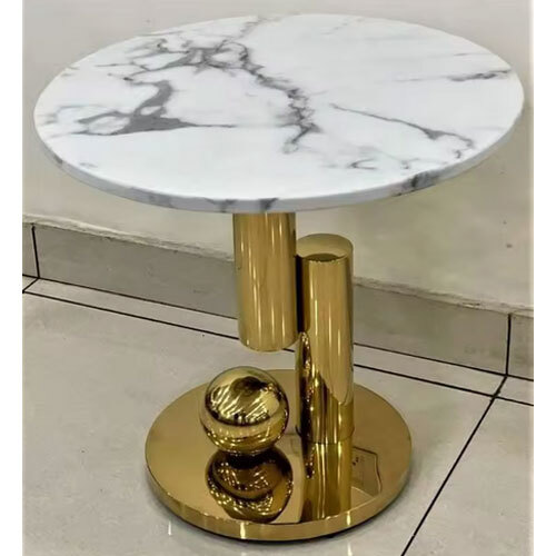 Premium Quality Marble Coffee Table With Marble Top Perfect for Living Room Centerpiece Available at Best Price from India