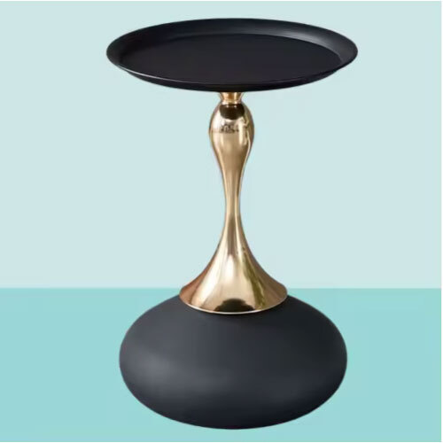 Elegant Looking Round Shape Metal Coffee Table Perfect For Lounge & Living Room Application At Affordable Price