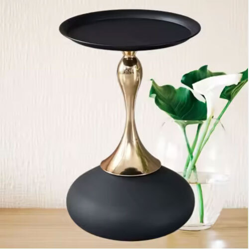 Elegant Looking Round Shape Metal Coffee Table Perfect for Lounge & Living Room Application at Affordable Price