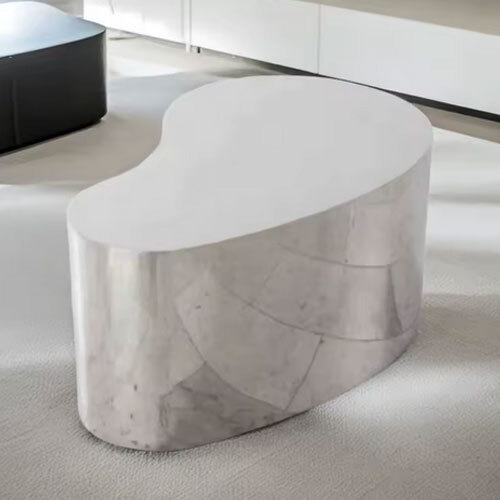New trendy Modern Minimalist Stainless Steel Coffee Table for Home Application Multifunction Coffee Table