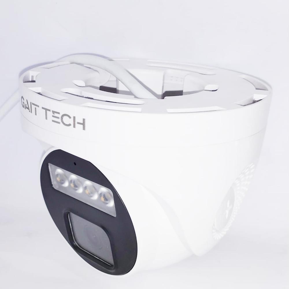 Gait Tech 8 Mp Ip Dome Colour Night Vision Camera In Built Audio - Application: Restaurant