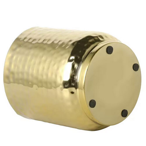 High Quality Perfect Shine Flower Metal Planters with Modern Matte Texture