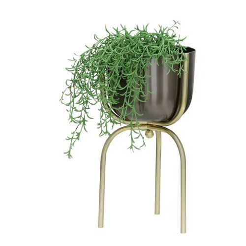 Antique Handmade Metal Planter with Fine Welding and No Sharp Edges for Living Room Balcony & Halls for Worldwide Export