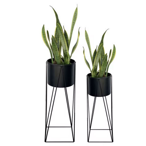 Metal Flower Pots & Planters