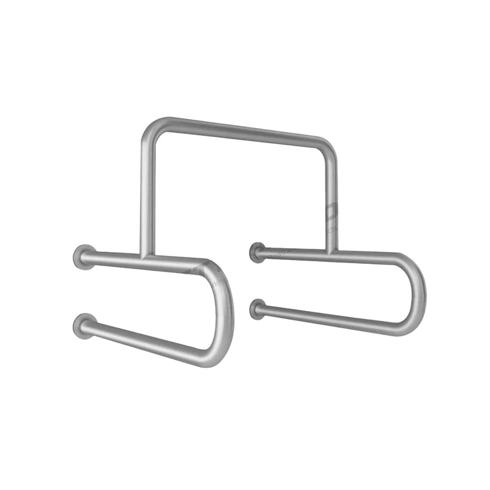 Urinal Safety Ss Grab Bar - Color: Silver