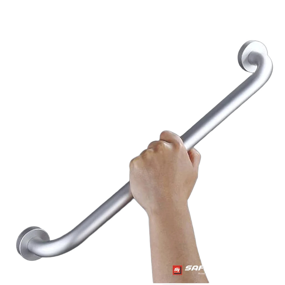 32Mm Straight Disable Grab Bar - Color: Silver