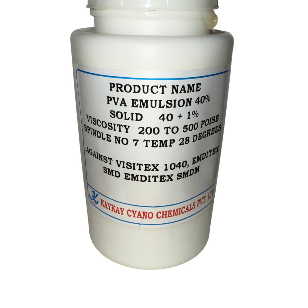 Pva Emulsion 40 - Cas No: 9003-20-7