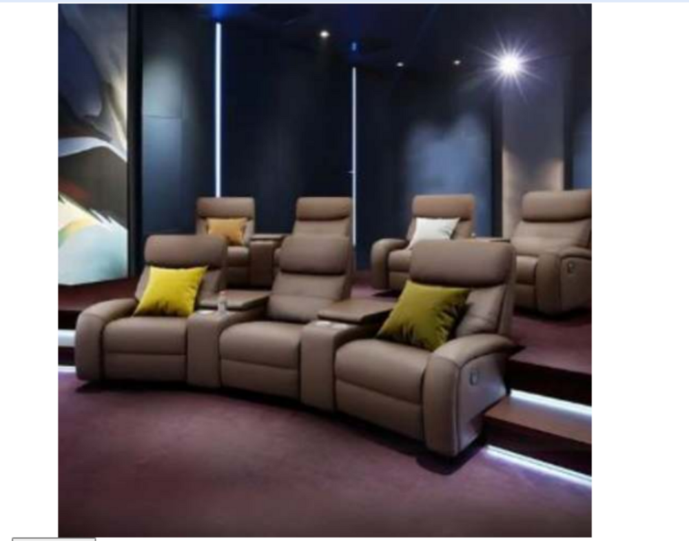 Home Theater Auditorium Chair - Color: Requirement Based