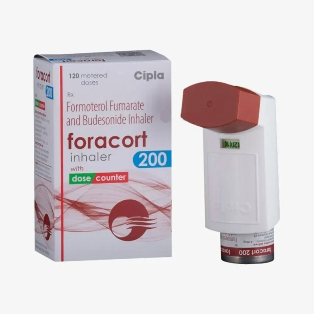 Foracort Formoterol+Budesonide Inhaler 200 Mg - Drug Type: General Medicines