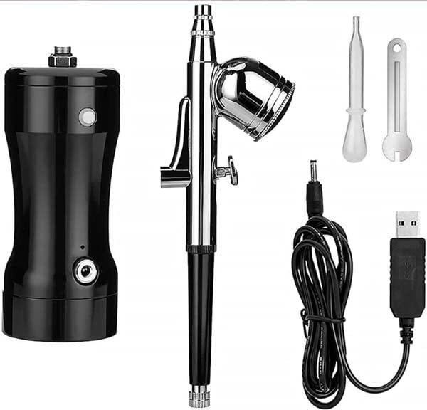 Single Airbrush Compressor Kit