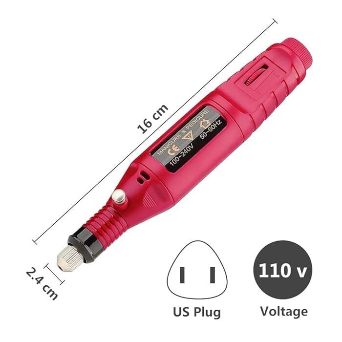 Portable Electric Nail Drill Set
