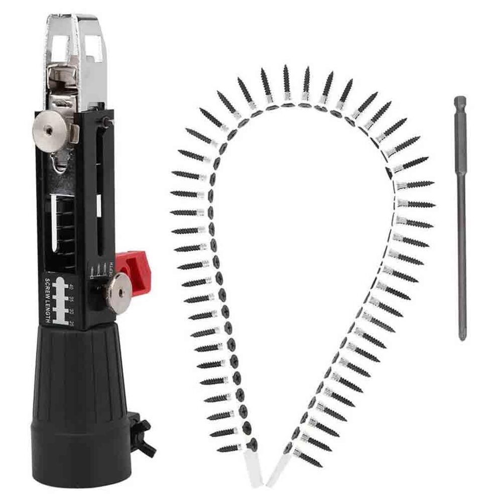 Chain Nail Gun Adapter - Color: Black