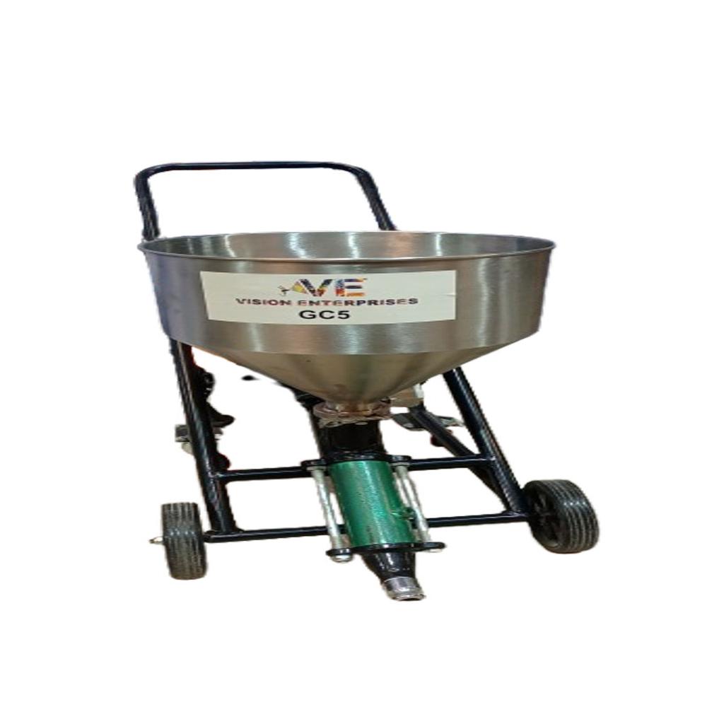 Cement Coating Machine - Color: Silver