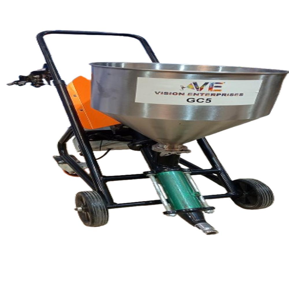 Cement Coating Machine - Color: Silver
