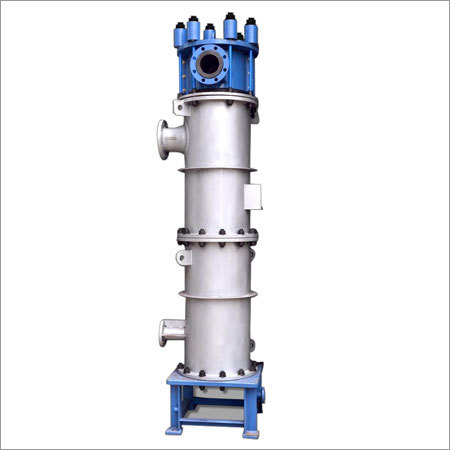PTFE इम्प्रेग्नेटेड ग्राफाइट हीट एक्सचेंजर्स