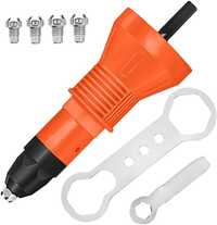 Cordless Riveting Drill Adapter - Finish: Polished