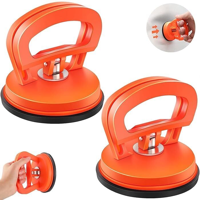 Suction Cup Dent Puller Remover - Color: Orange