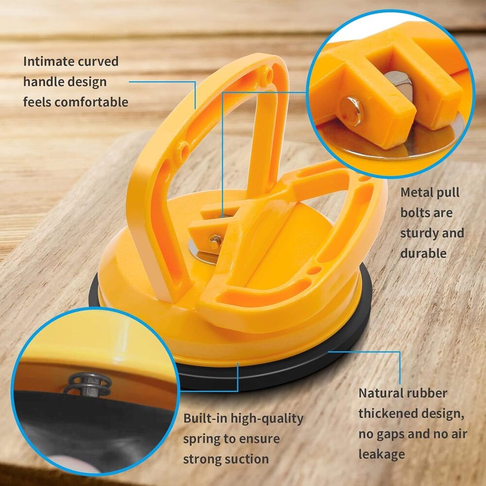 Car Dent Puller Suction Cup - Color: Yellow And Black