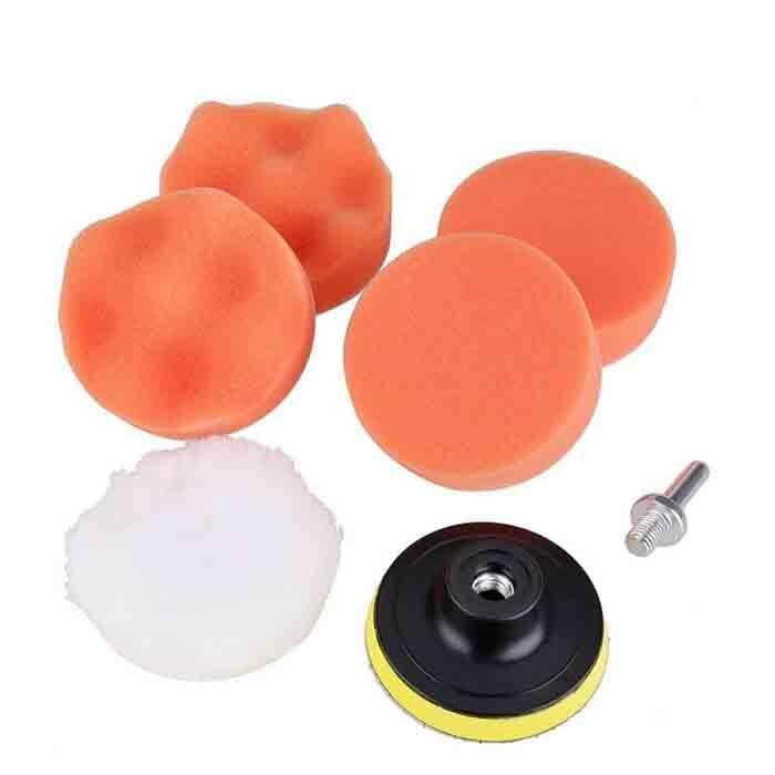 7 In 1 Buffing Pad Set - Color: Multicolor