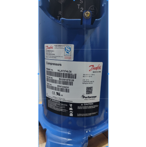 Hlj072t4lc6 Danfoss Compressor - Color: Blue