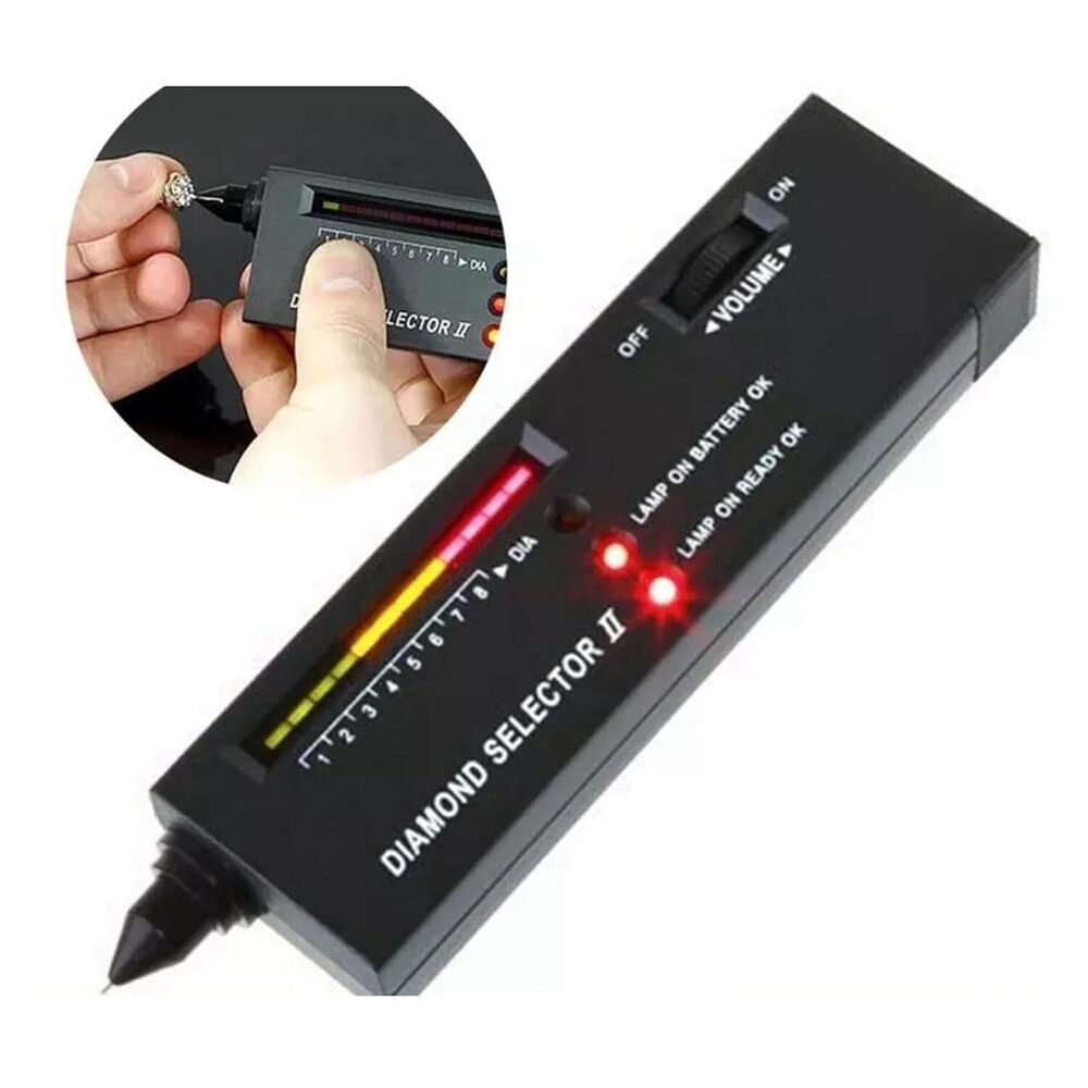 Moissanite Diamond Tester Selector - Color: Black