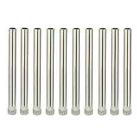 10 Pcs Diamond Coated Hole Saw Core Drill Bit - Color: Silver