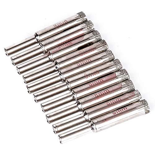 10 Pcs Diamond Holesaw - Color: Silver