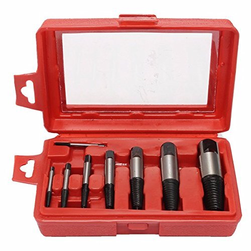 Screw Extractor Set - Color: Silver