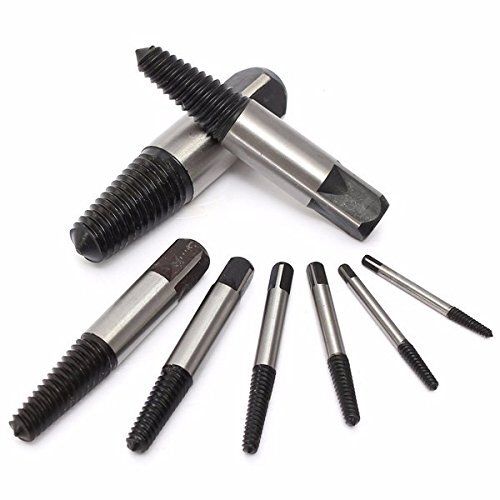 Screw Extractor Set - Color: Silver