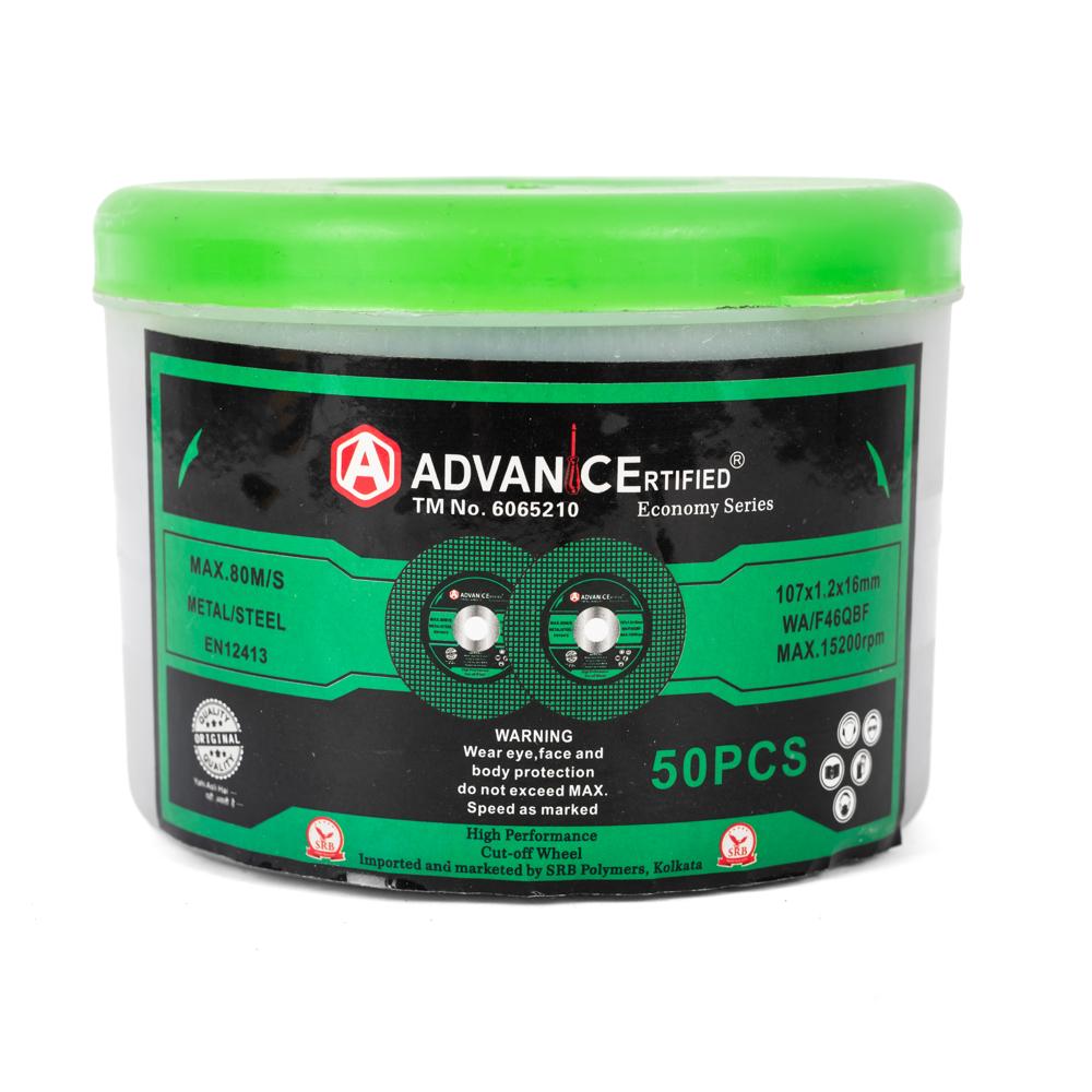 Advance 4 Cutting Wheel Eco Series - Color: Green Red Black