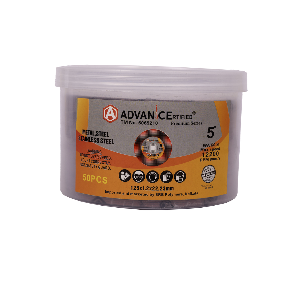 Advance 5 Cutting Wheel Red - Shape: Round