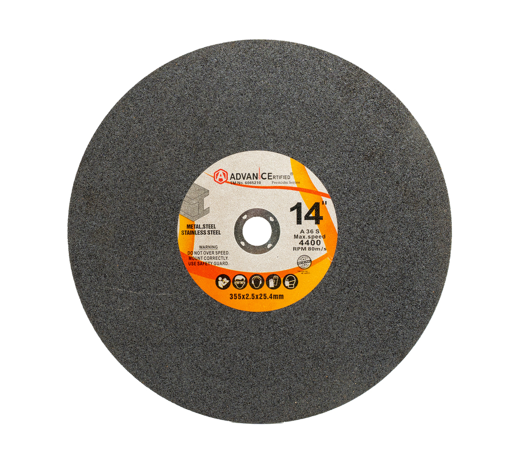 Advance 14 Inch Yellow Wheel - Color: Black